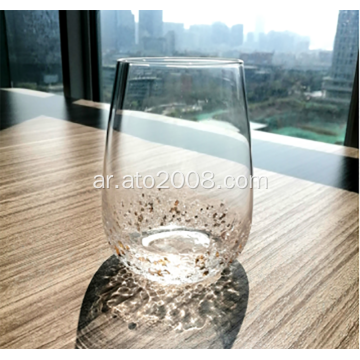 كأس نظارات النبيذ الجذعية الصافية